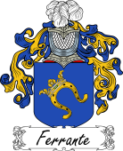 Araldica Italiana Coat of arms used by the Italian family Ferrante
