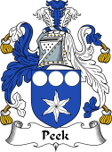 English Coat of Arms for Peek