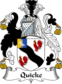 Irish Coat of Arms for Quicke