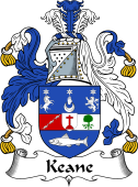 Irish Coat of Arms for O'Cahan (Kane or Keane)