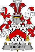 Irish Coat of Arms for Touchet