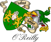 Sept (Clan) Coat of Arms from Ireland for O'Reilly