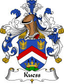 German Wappen Coat of Arms for Kuess