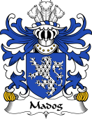 Welsh Coat of Arms for Madog (AP LLYWELYN AP GRIFFRI-or Madock)