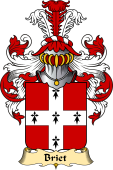 French Family Coat of Arms (v.23) for Briet