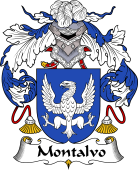 Portuguese Coat of Arms for Montalvo