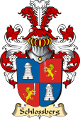 v.23 Coat of Family Arms from Germany for Schlossberg