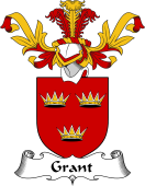 Coat of Arms from Scotland for Grant
