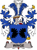 Norwegian Coat of Arms for Winge