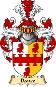English Coat of Arms (v.23) for the family Dance