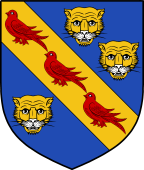 English Family Shield for Nott