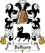 Coat of Arms from France for Belliard