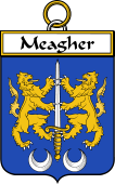 Irish Badge for Meagher or O'Maher