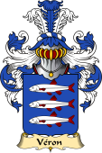 French Family Coat of Arms (v.23) for Véron