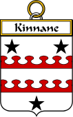 Irish Badge for Kinnane or O'Kinane