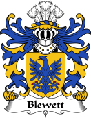 Welsh Coat of Arms for Blewett (Lords of Raglan)