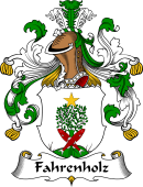 German Wappen Coat of Arms for Fahrenholz