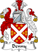 Irish Coat of Arms for Denny