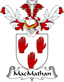 Coat of Arms from Scotland for MacMathan or McMathan