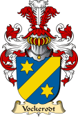 v.23 Coat of Family Arms from Germany for Vockerodt