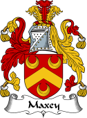 English Coat of Arms for the family Maxey