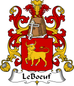 Coat of Arms from France for Boeuf (le)