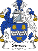English Coat of Arms for Simcoe