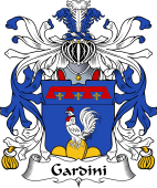 Italian Coat of Arms for Gardini