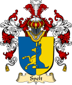 German Coat of Arms (v.25b) Spelt