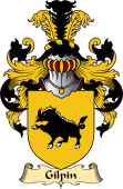 English Coat of Arms (v.23) for the family Gilpin