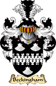 English Coat of Arms (v.23) for the family Beckingham