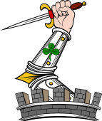 Family Crest from Ireland for: Clark (Londonderry)