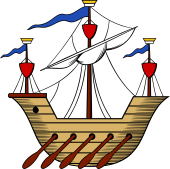 Ancient Ship 1, Oars in Action