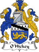 Irish Coat of Arms for O'Hickey I