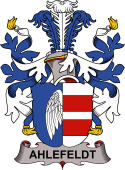 Danish Coat of Arms for Ahlefeldt