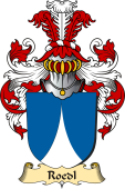 v.23 Coat of Family Arms from Germany for Roedl