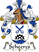 German Wappen Coat of Arms for Scheeres