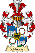 v.23 Coat of Family Arms from Germany for Schloesser