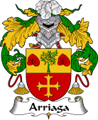 Portuguese Coat of Arms for Arriaga