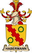 Republic of Austria Coat of Arms for Habermann