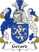 English Coat of Arms for the family Gerard