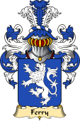 French Family Coat of Arms (v.23) for Ferry