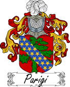 Araldica Italiana Coat of arms used by the Italian family Parigi