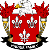 American Coat of Arms for Harris