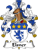 German Wappen Coat of Arms for Elsner