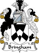 English Coat of Arms for the family Bringham