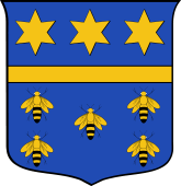 Italian Family Shield for Vespignani