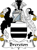 English Coat of Arms for the family Brereton