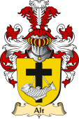 v.23 Coat of Family Arms from Germany for Alt
