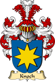 v.23 Coat of Family Arms from Germany for Knoch
